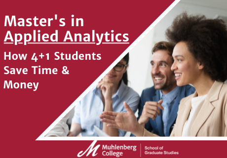 Image for Master’s in Applied Analytics: How 4+1 Saves Students Time & Money